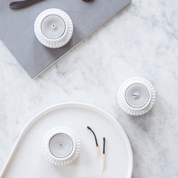 Lyngby Telysholder Ø 6,5 cm 2-stk. - hvit - Lyngby Porcelæn