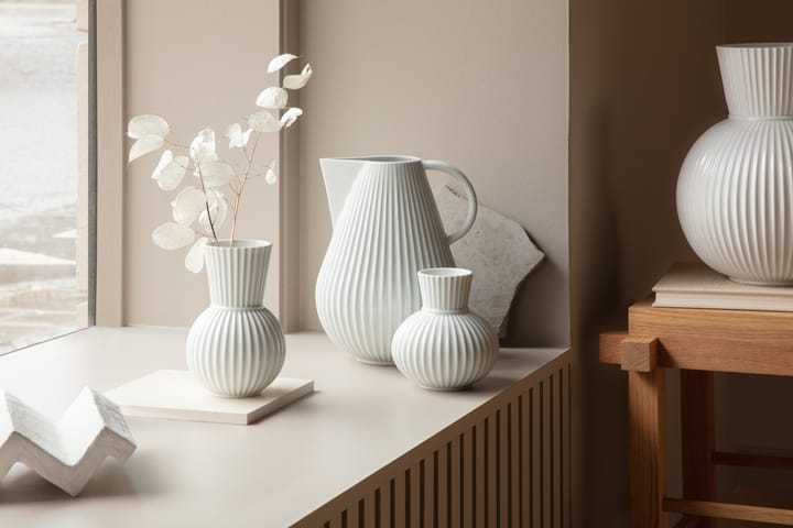Lyngby Tura vase hvit - 14,5 cm - Lyngby Porcelæn