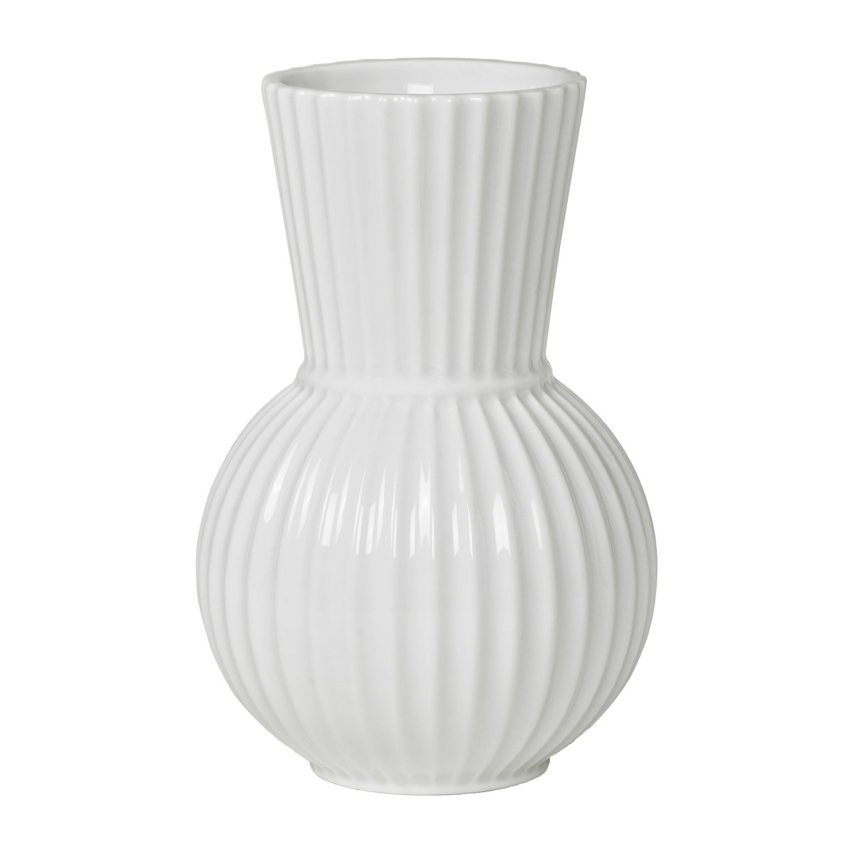 Bilde av Lyngby Porcelæn Lyngby Tura vase hvit 18 cm