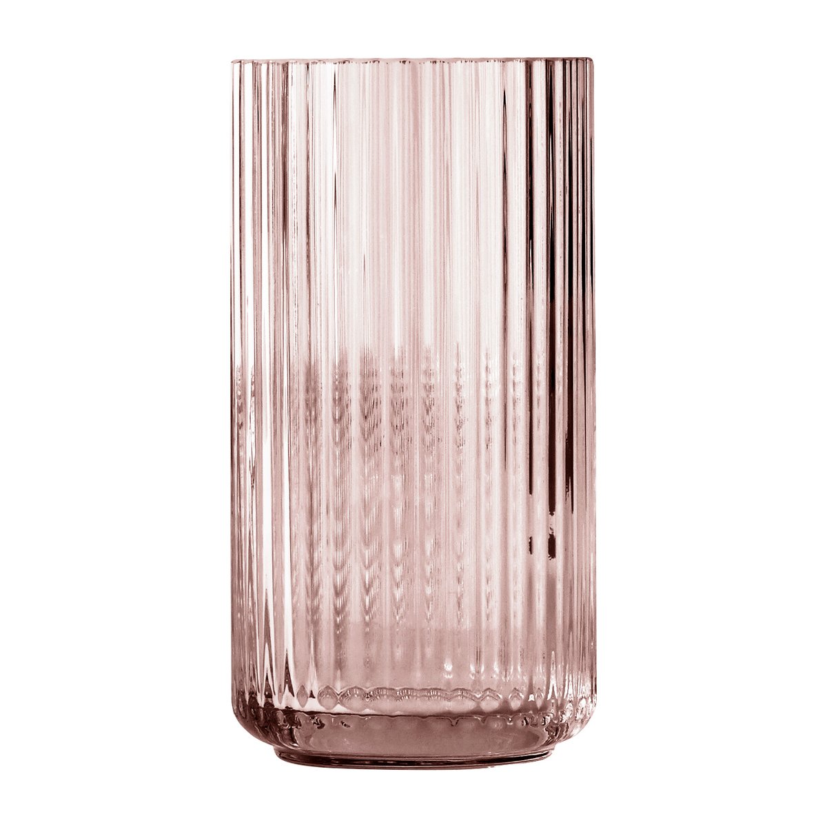 Bilde av Lyngby Porcelæn Lyngby vase glass burgunder 19 cm
