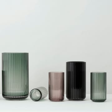 Lyngby vase glass burgunder - 19 cm - Lyngby Porcelæn