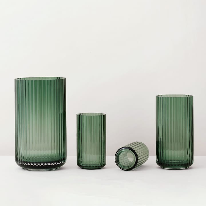 Lyngby vase glass Copenhagen grønn - 31 cm - Lyngby Porcelæn