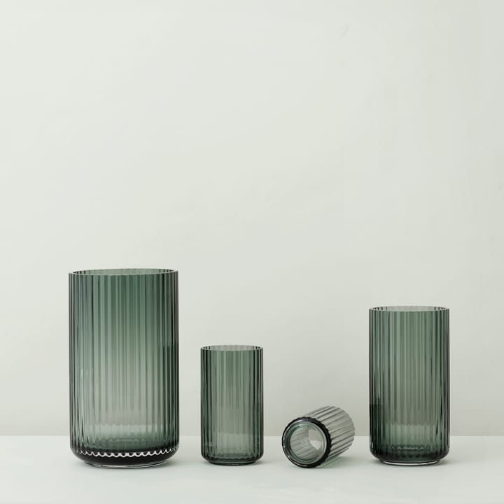 Lyngby vase glass Grønn - 19 cm - Lyngby Porcelæn