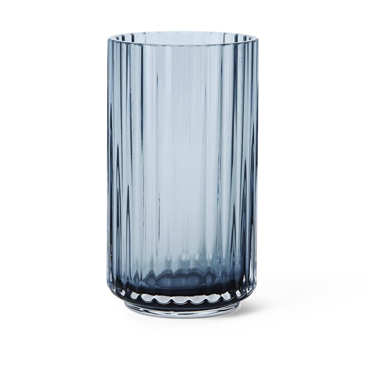 Lyngby vase glass midnattsblå - 12,5 cm  - Lyngby Porcelæn