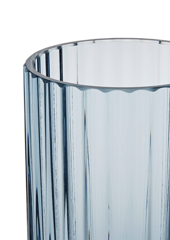 Lyngby vase glass midnattsblå - 12,5 cm  - Lyngby Porcelæn