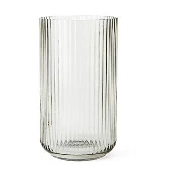 Lyngby vase glass smoke - 31 cm - Lyngby Porcelæn
