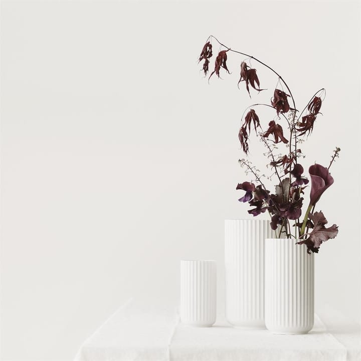 Lyngby vase hvit - 20 cm - Lyngby Porcelæn