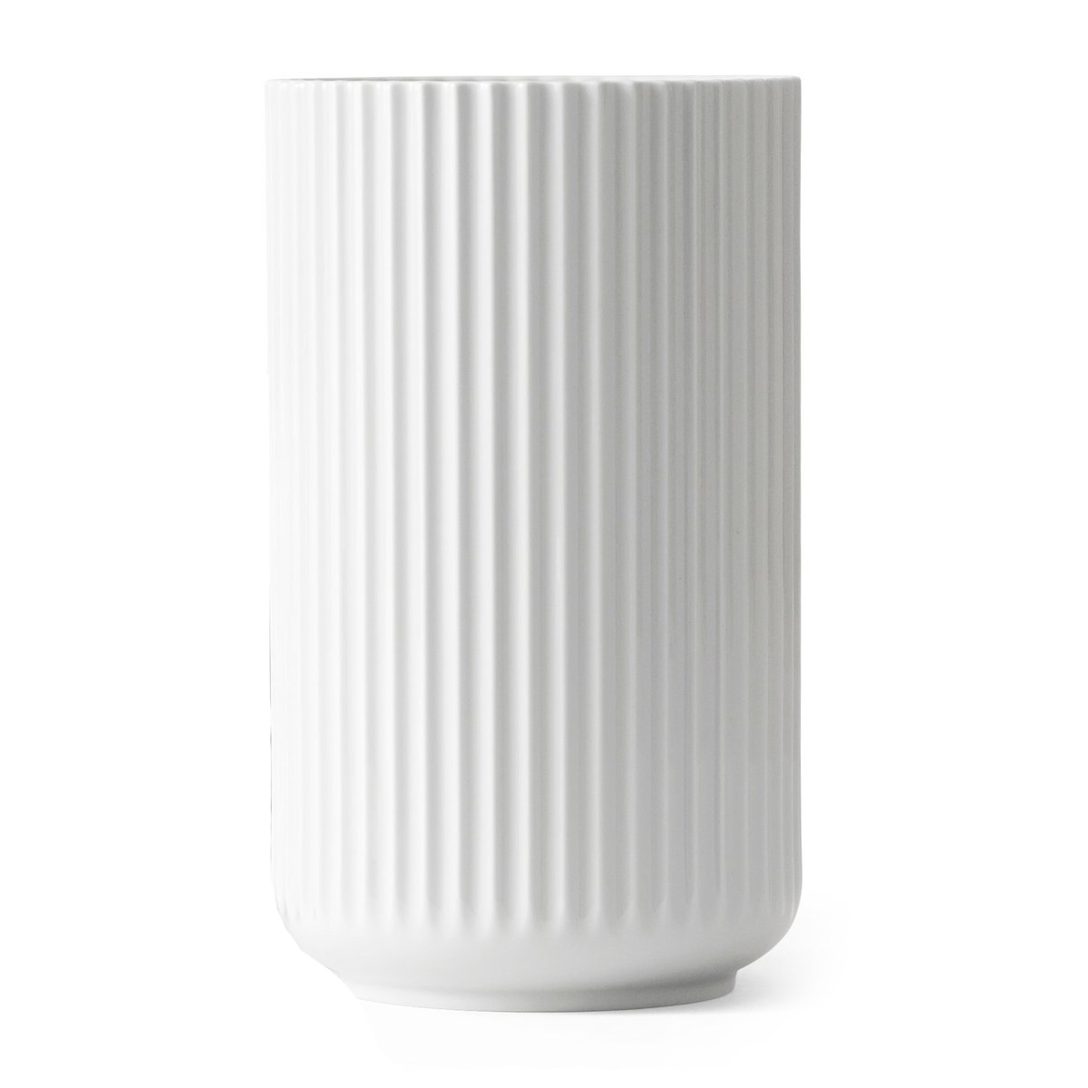 Lyngby vase hvit 25 cm