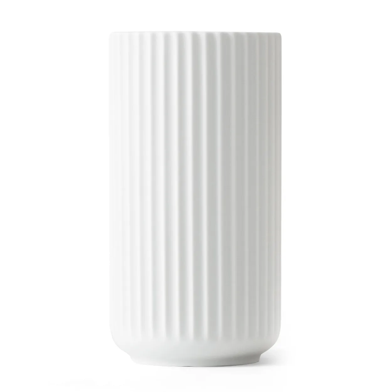 Lyngby Porcelæn Lyngby vase hvit matt 20 cm