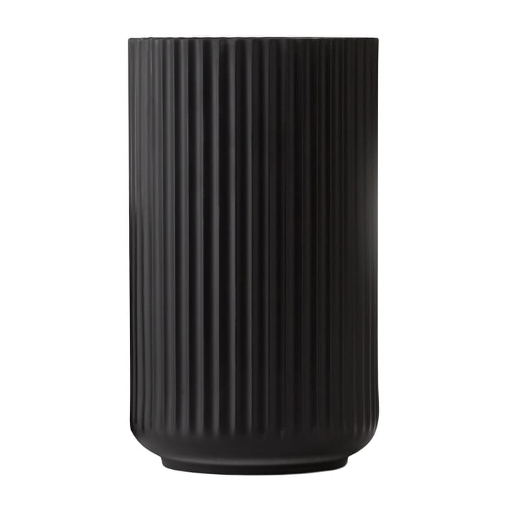Lyngby vase sort matt - 20 cm - Lyngby Porcelæn
