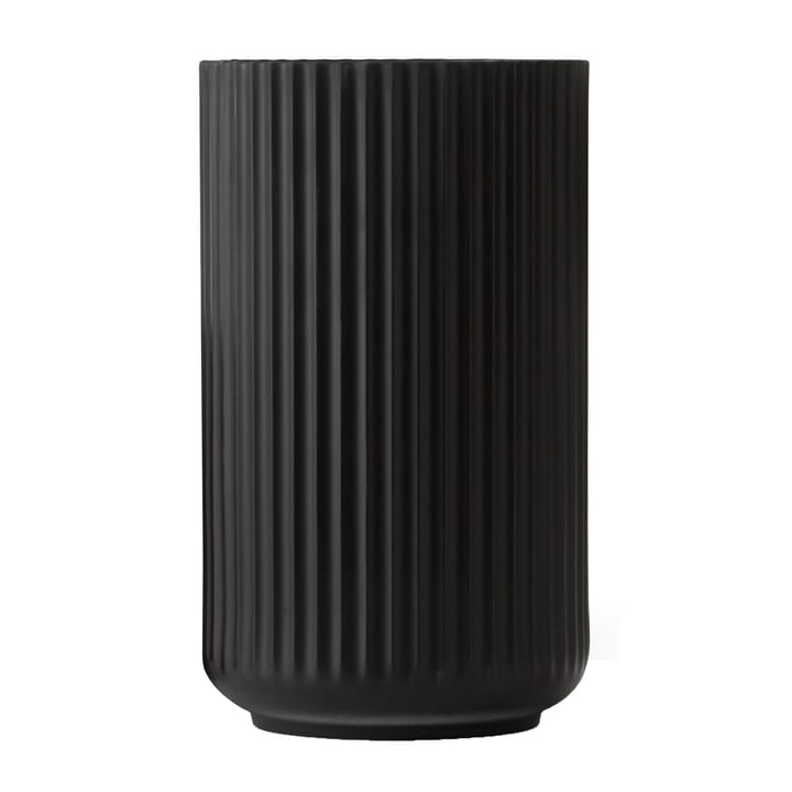 Lyngby vase sort matt - 25 cm - Lyngby Porcelæn