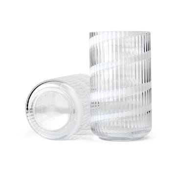 Lyngby Vase - White swirl, 25 cm - Lyngby Porcelæn