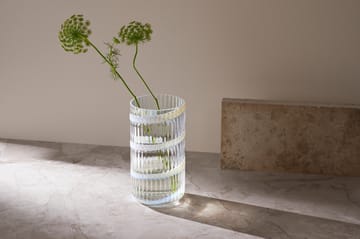 Lyngby Vase - White swirl, 25 cm - Lyngby Porcelæn