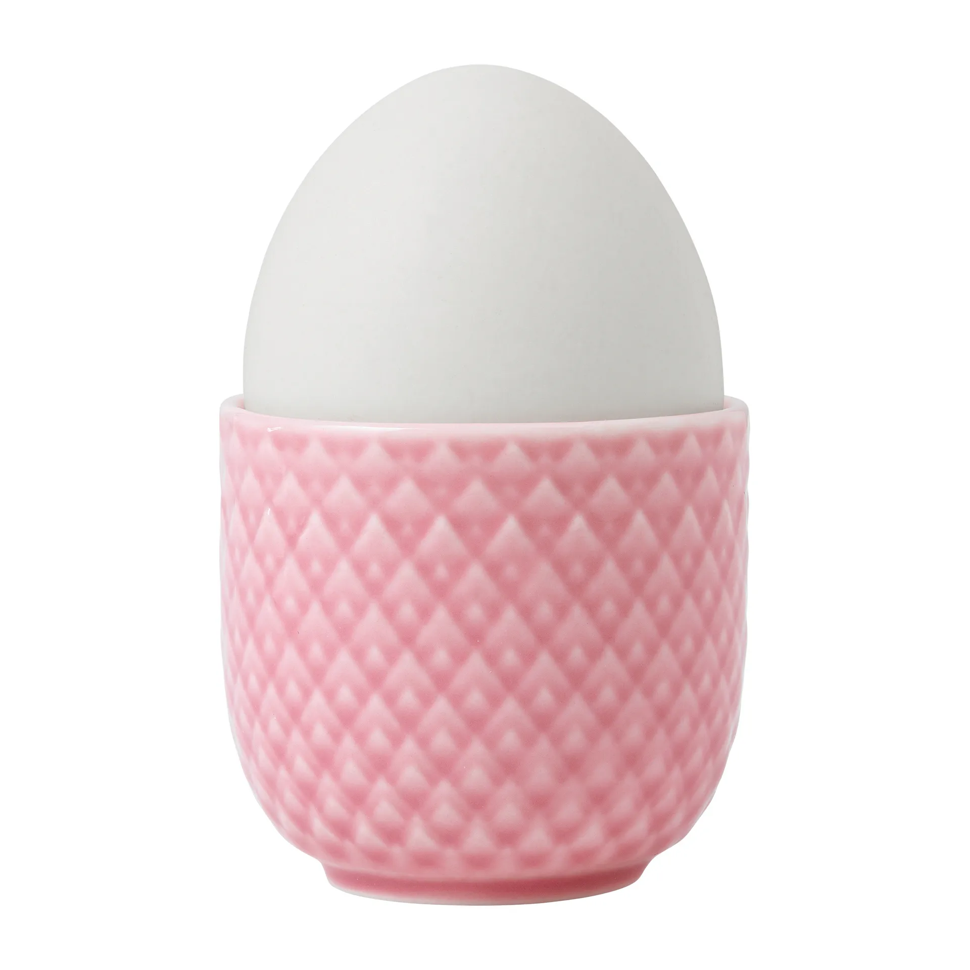 Rhombe eggeglass Ø 5 cm, Rosa Lyngby Porcelæn