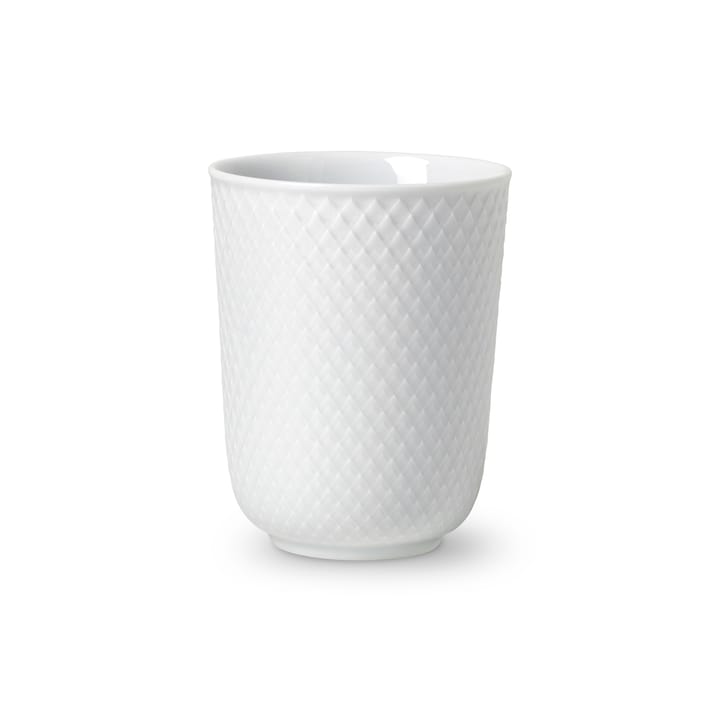 Rhombe kopp uten hank 33 cl - Hvit - Lyngby Porcelæn