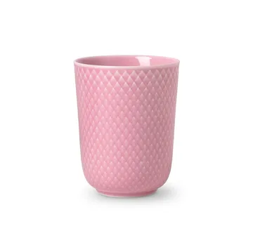 Rhombe kopp uten hank 33 cl - Rosa - Lyngby Porcelæn
