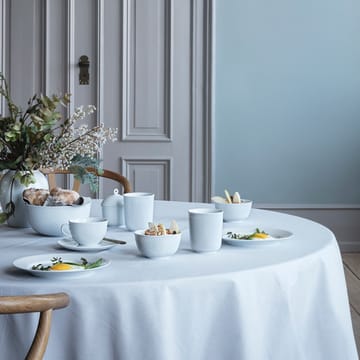 Rhombe serveringskål Ø17,5 cm - hvit - Lyngby Porcelæn