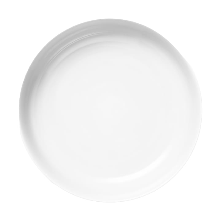 Rhombe Serveringsskål Ø28 cm - Hvit - Lyngby Porcelæn