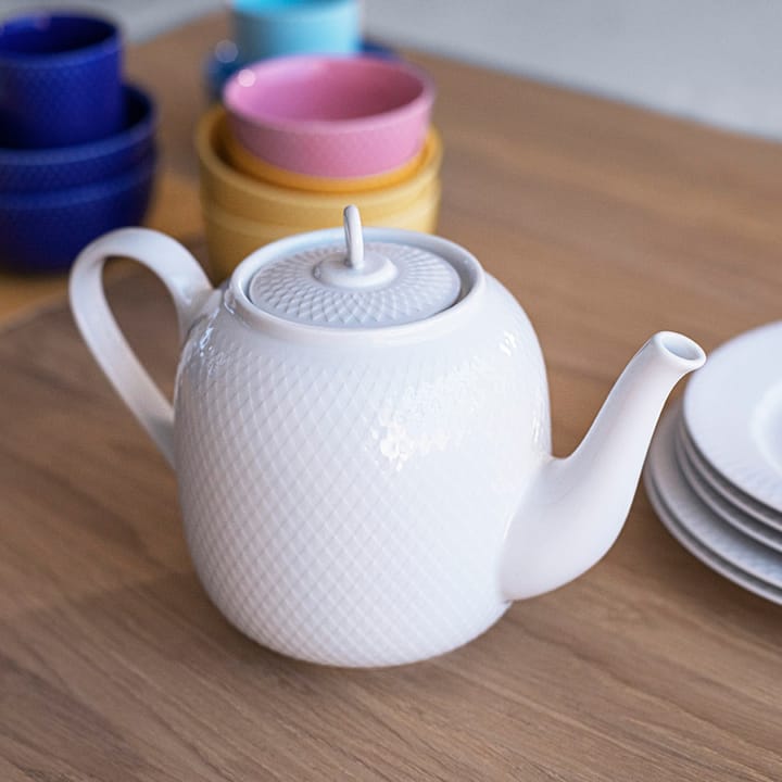 Rhombe skål Ø 13 cm, Mørkeblå Lyngby Porcelæn
