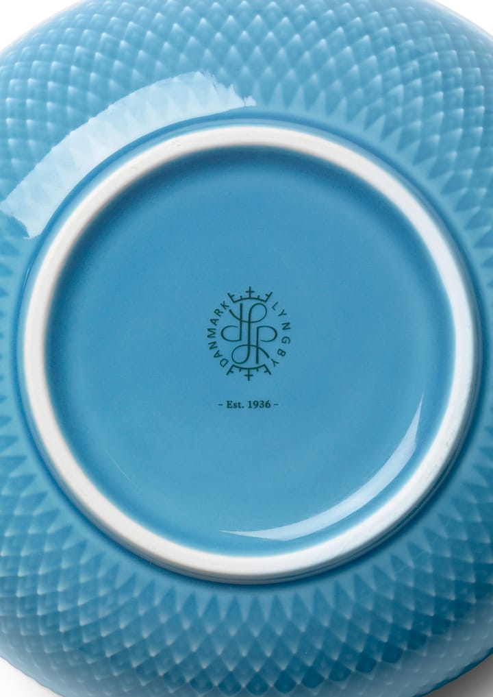 Rhombe skål Ø 15,5 cm - Blå - Lyngby Porcelæn