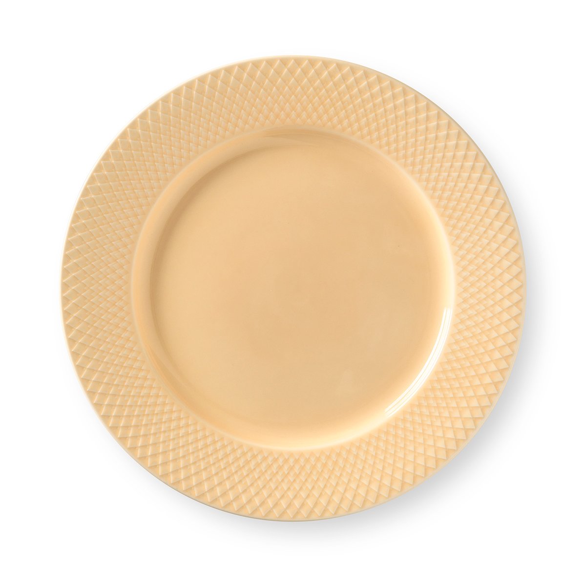 Rhombe tallerken sand 27 cm