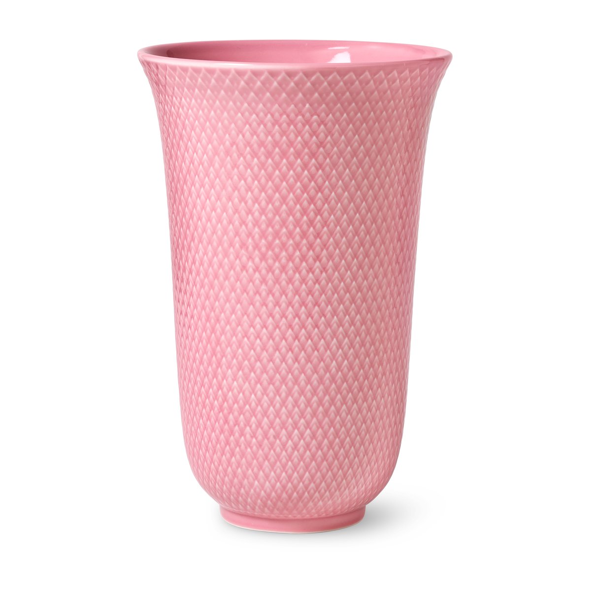 Rhombe vase 20 cm Rosa