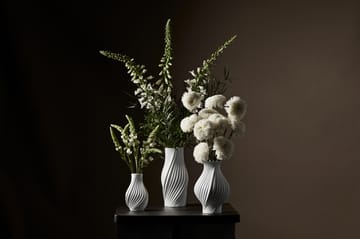 Twist vase 18 cm - Hvit - Lyngby Porcelæn