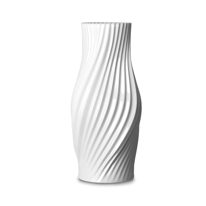 Twist vase 31 cm - Hvit - Lyngby Porcelæn