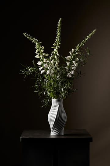 Twist vase 31 cm - Hvit - Lyngby Porcelæn