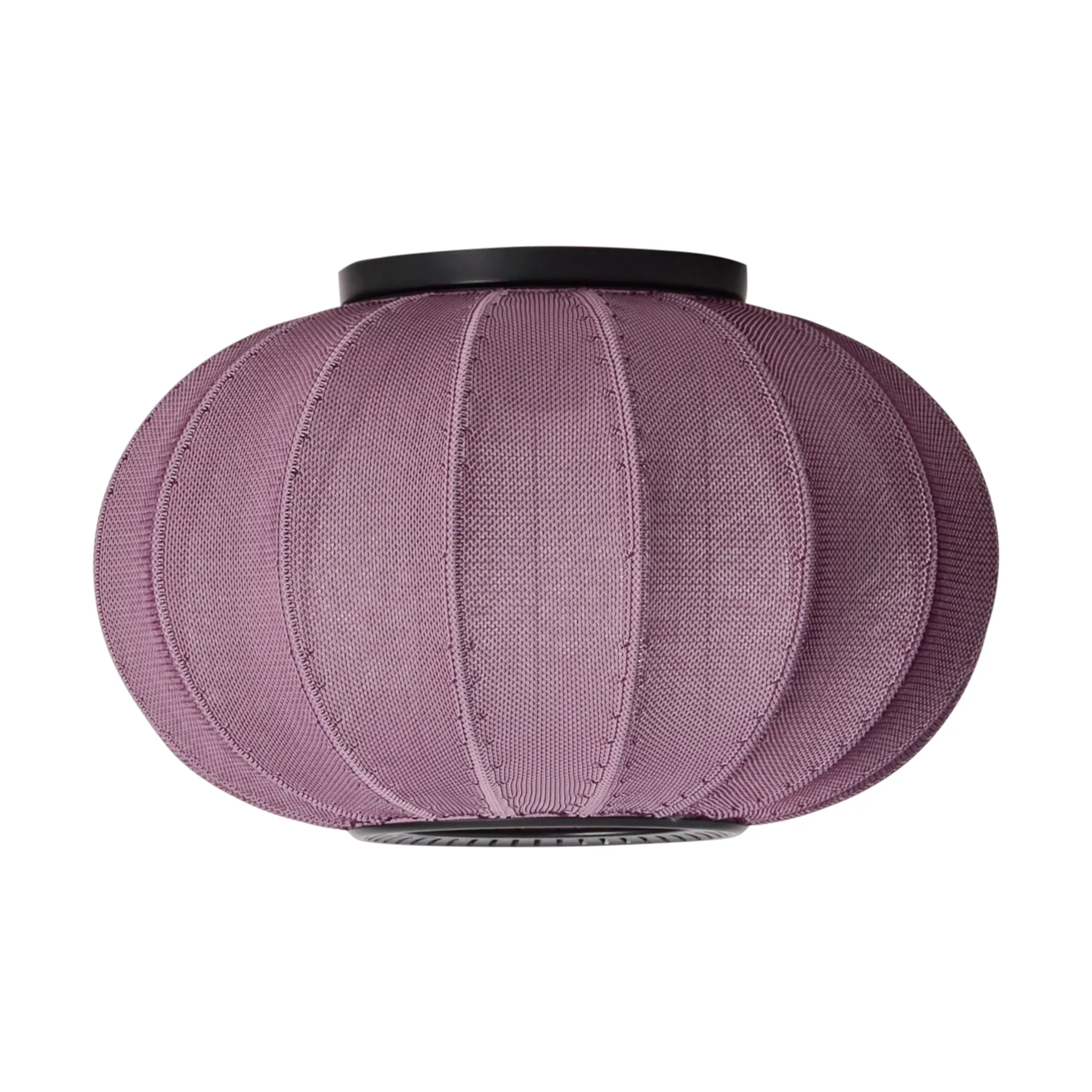 Knit-Wit 45 Oval vegg- og taklampe, Burgundy Made By Hand