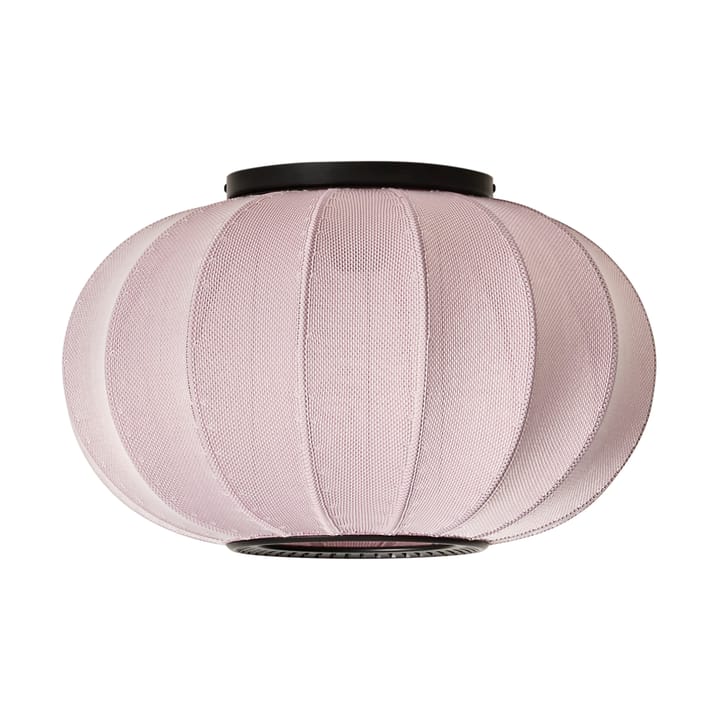 Knit-Wit 45 Oval vegg- og taklampe - Light pink - Made By Hand