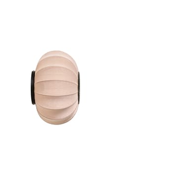 Knit-Wit 45 Oval vegg- og taklampe - Sand stone - Made By Hand