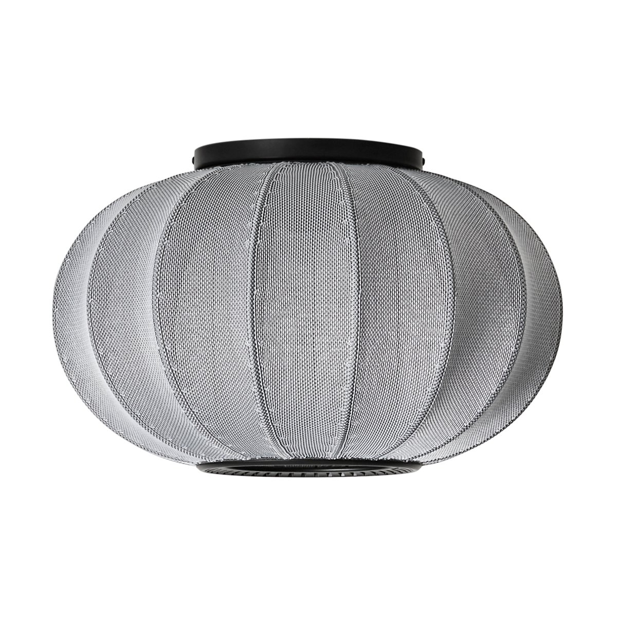 Bilde av Made By Hand Knit-Wit 45 Oval vegg- og taklampe Silver