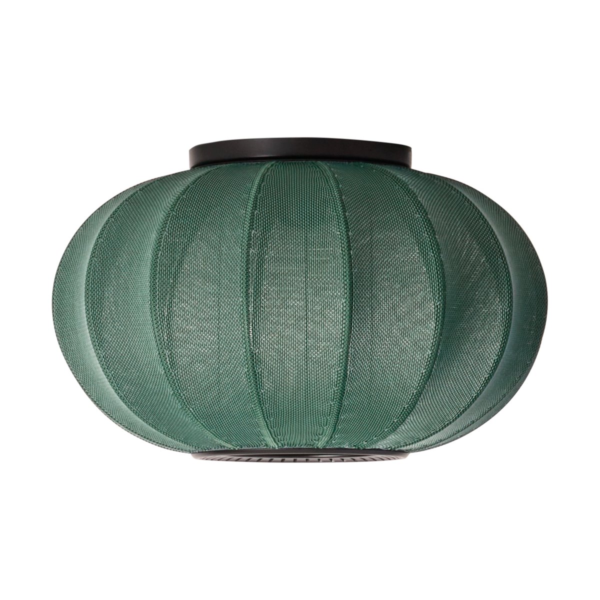 Bilde av Made By Hand Knit-Wit 45 Oval vegg- og taklampe Tweed green