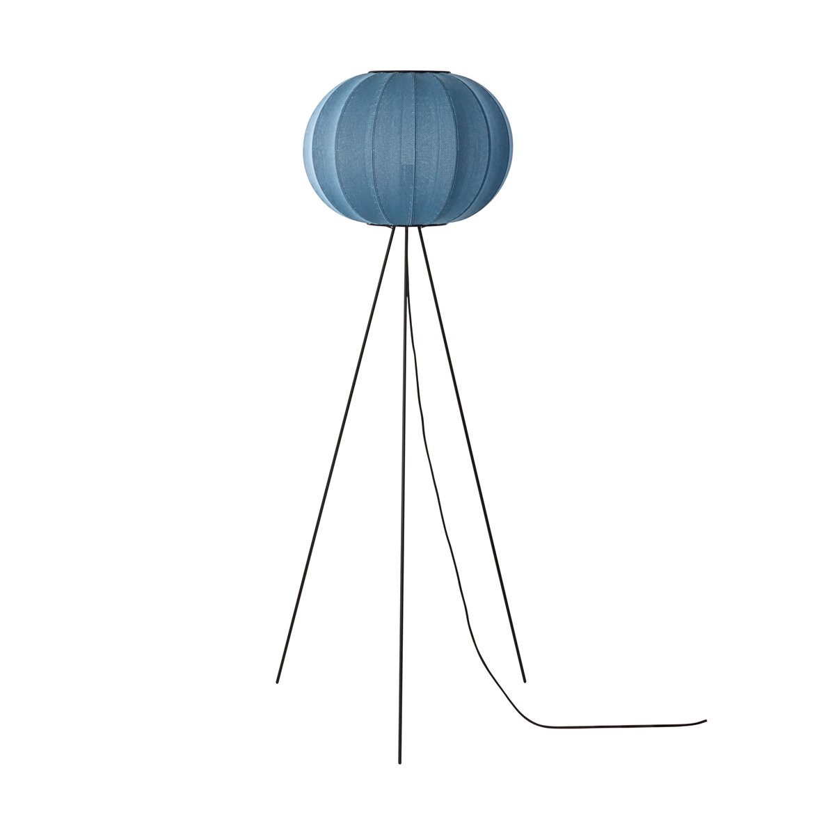 Bilde av Made By Hand Knit-Wit 45 Round High gulvlampe Blue stone