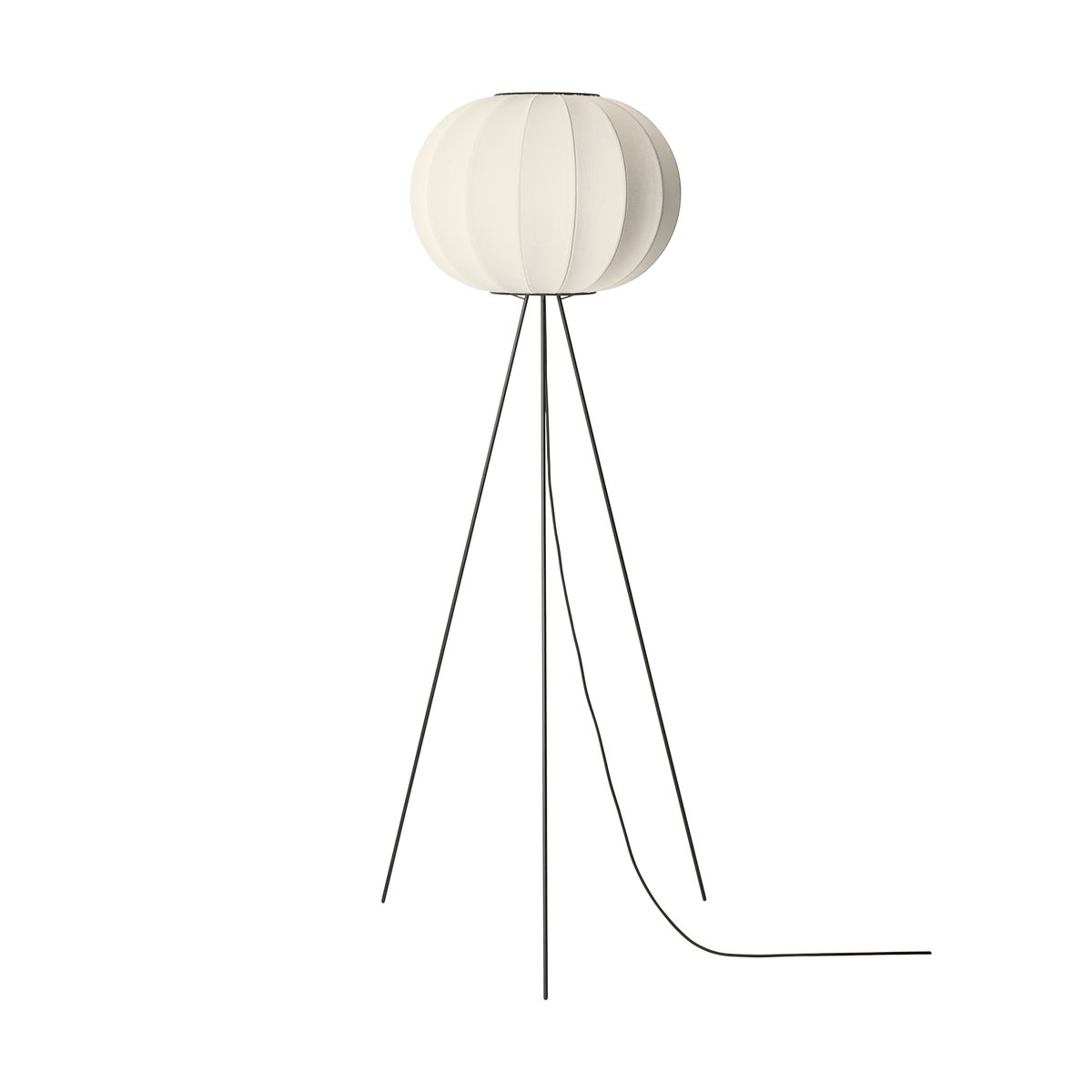 Bilde av Made By Hand Knit-Wit 45 Round High gulvlampe Pearl white