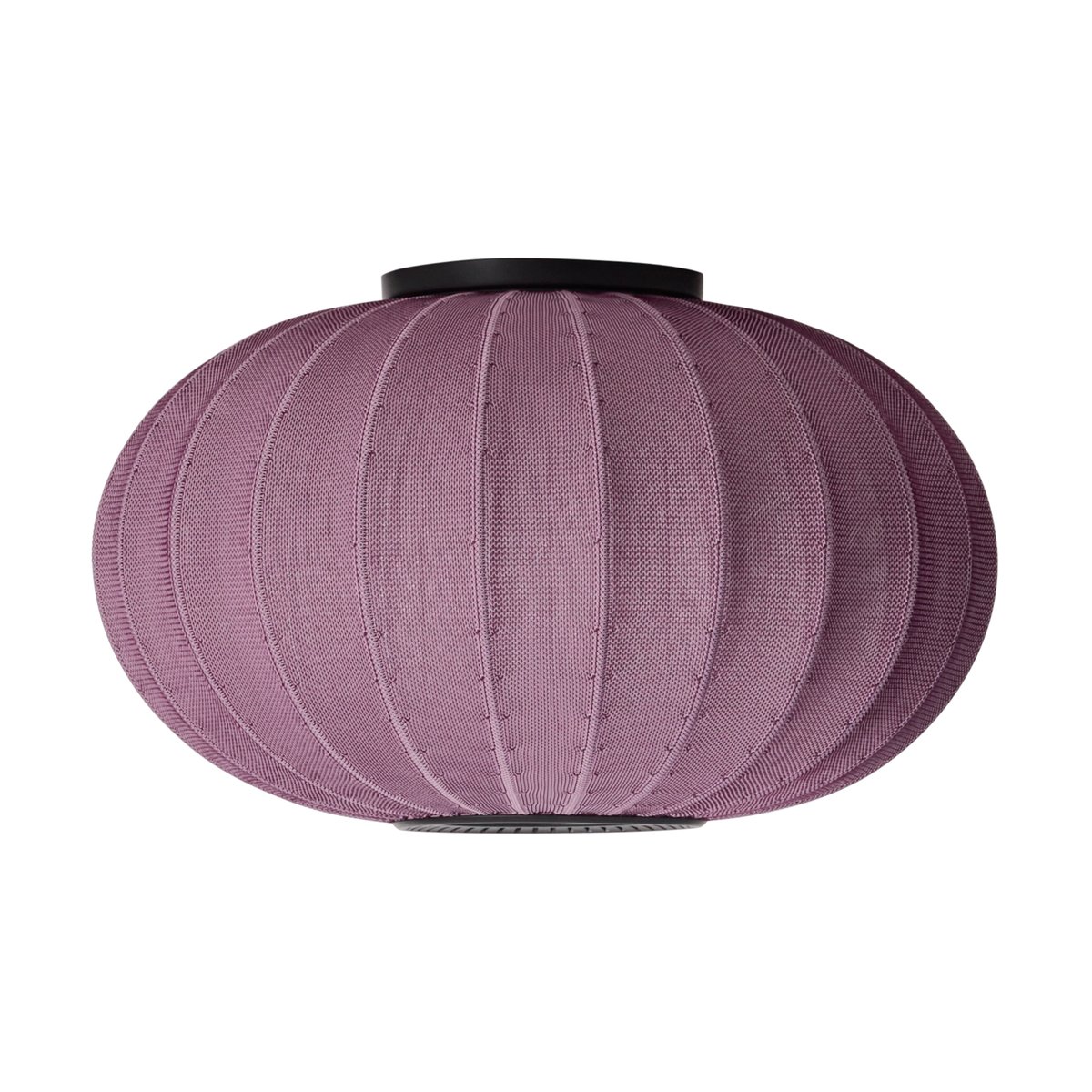 Bilde av Made By Hand Knit-Wit 57 Oval vegg- og taklampe Burgundy