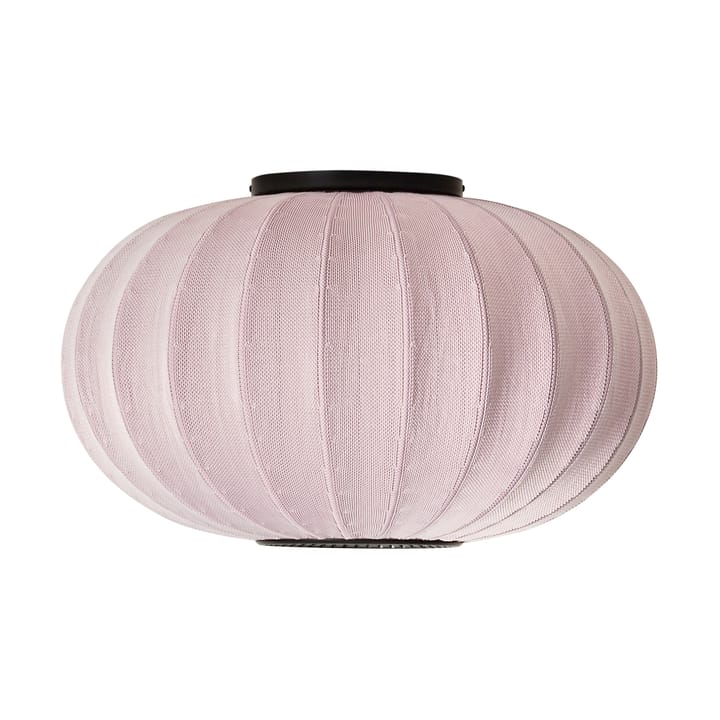 Knit-Wit 57 Oval vegg- og taklampe - Light pink - Made By Hand