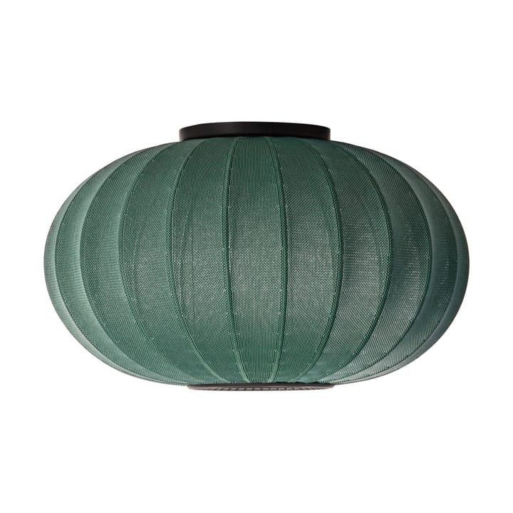 Knit-Wit 57 Oval vegg- og taklampe - Tweed green - Made By Hand