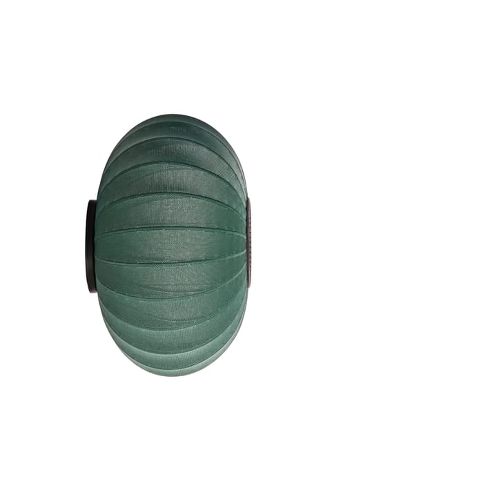 Knit-Wit 57 Oval vegg- og taklampe, Tweed green Made By Hand