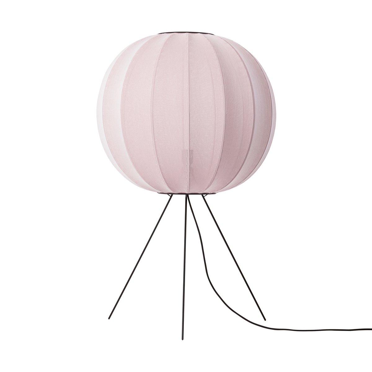Bilde av Made By Hand Knit-Wit 60 Round Medium gulvlampe Light pink