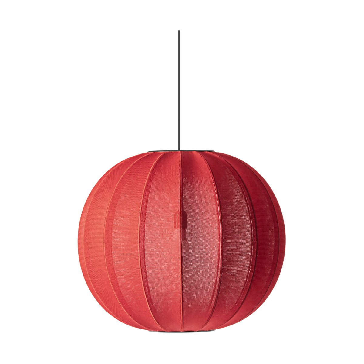 Bilde av Made By Hand Knit-Wit 60 Round pendel Maple red