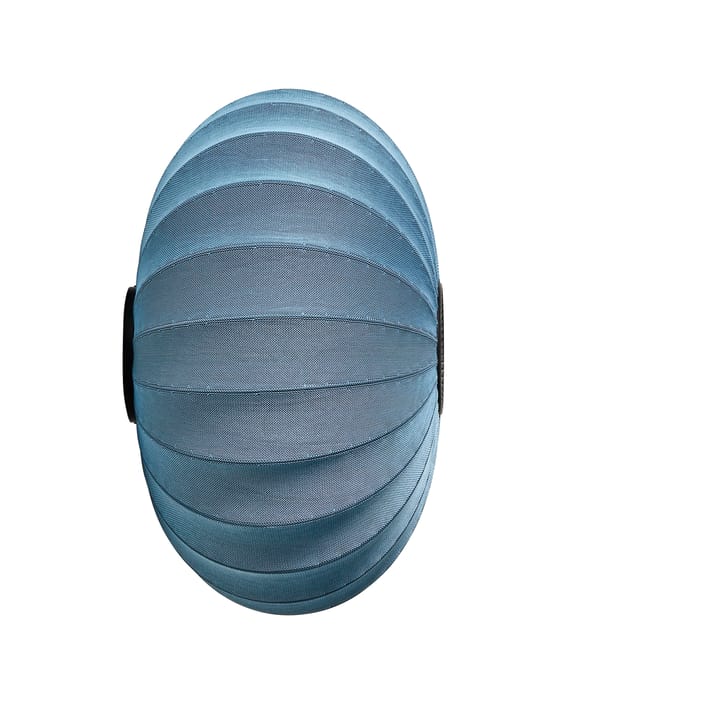Knit-Wit 76 Oval vegg- og taklampe - Blue stone - Made By Hand