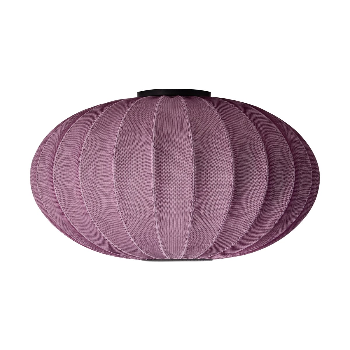 Bilde av Made By Hand Knit-Wit 76 Oval vegg- og taklampe Burgundy