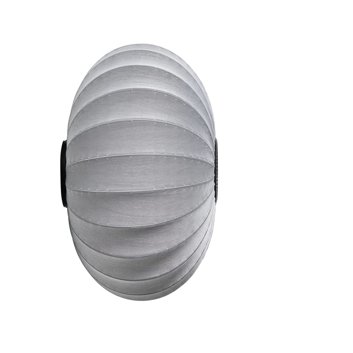 Knit-Wit 76 Oval vegg- og taklampe - Silver - Made By Hand