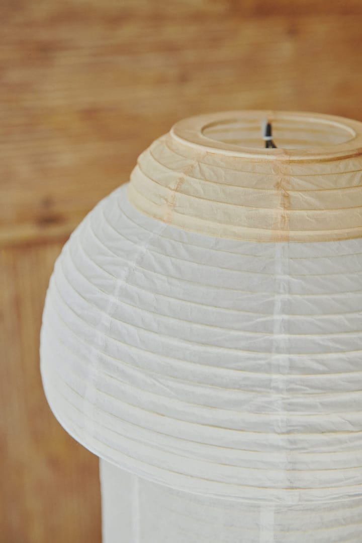Papier Double bordlampe Ø30 cm - Soft yellow - Made By Hand