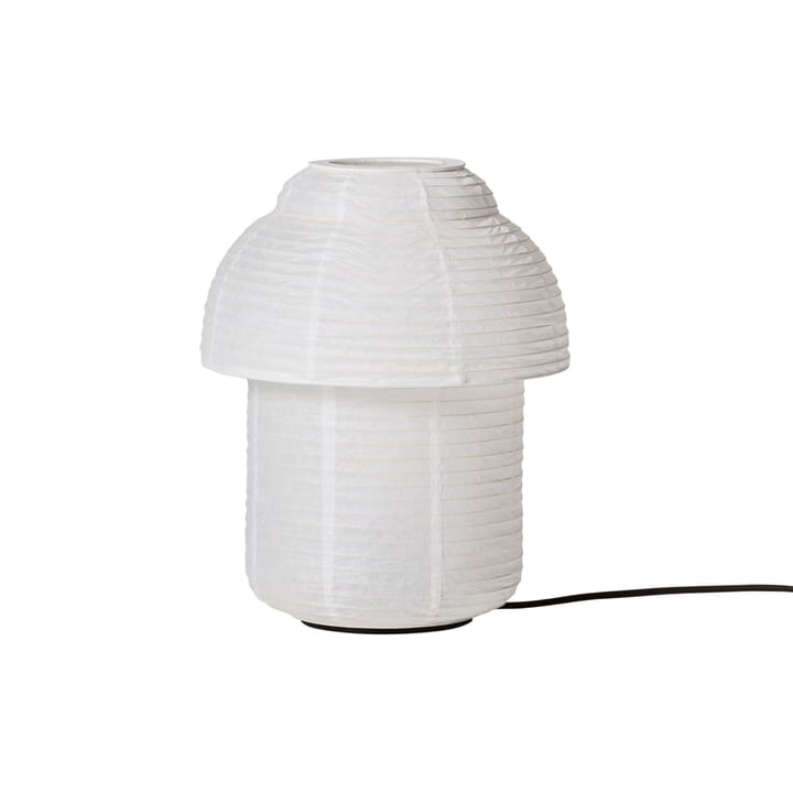 Papier Double bordlampe Ø30 cm - White - Made By Hand