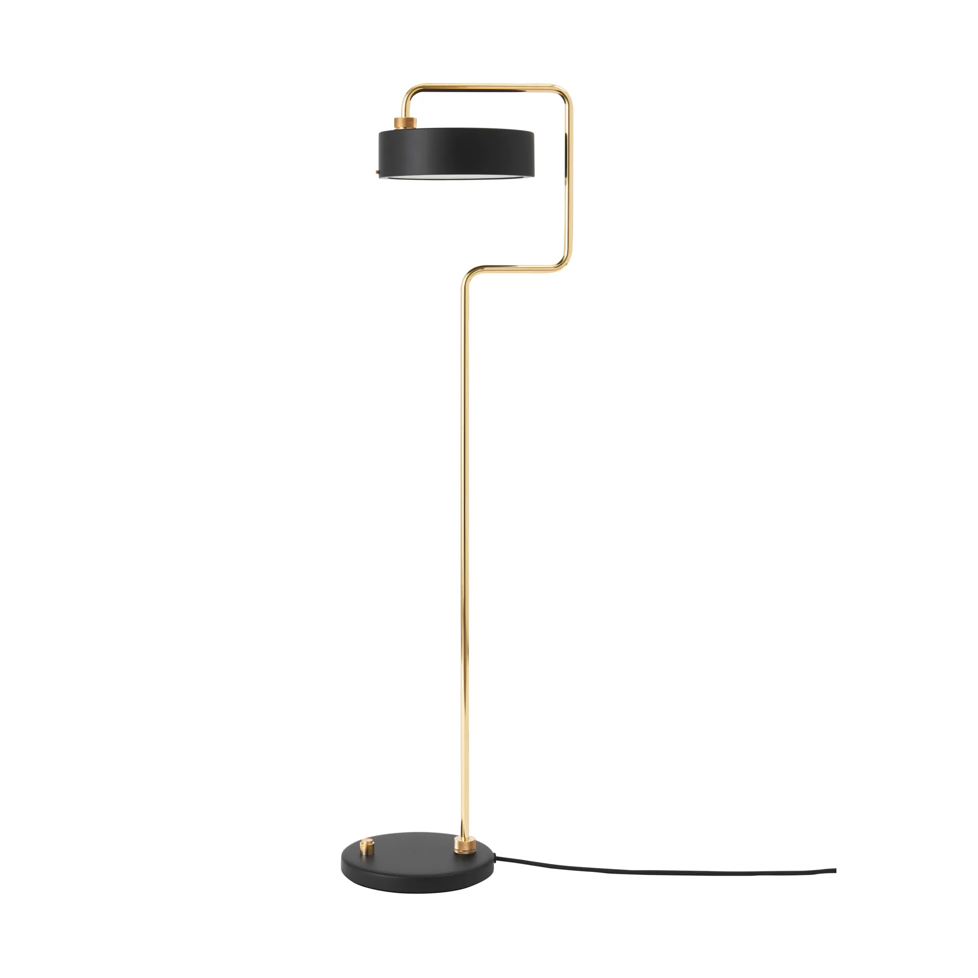 Petite Machine gulvlampe, Deep black Made By Hand