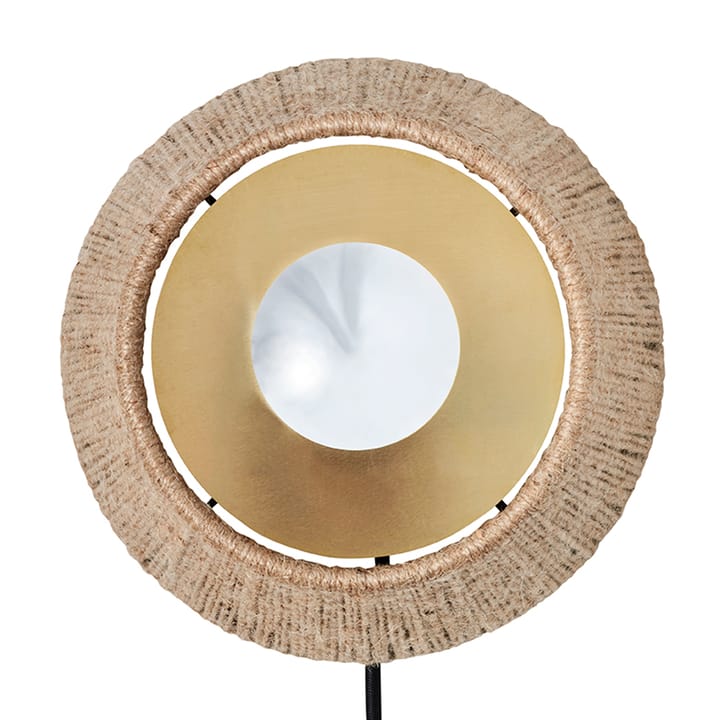 Ro Closed vegglampe, Jute Made By Hand