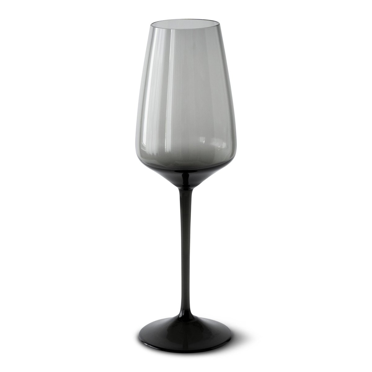 Magnor Noir hvitvinsglass 36 cl Svart | Skandinavisk Design | Vinglass | Svart